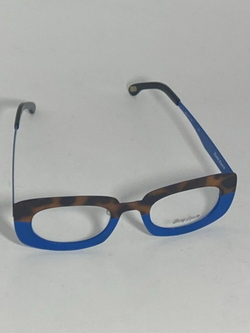 SEE Sexy Specs Eyeglass frames 2368, Tortoise Shell and Blue, Lightweight metal